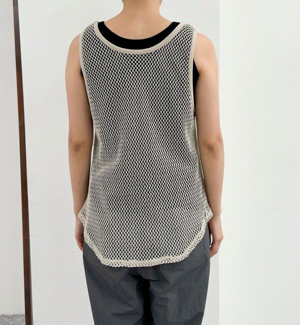 fredy emue「メッシュチュニックタンクトップ」|タンクトップ|
