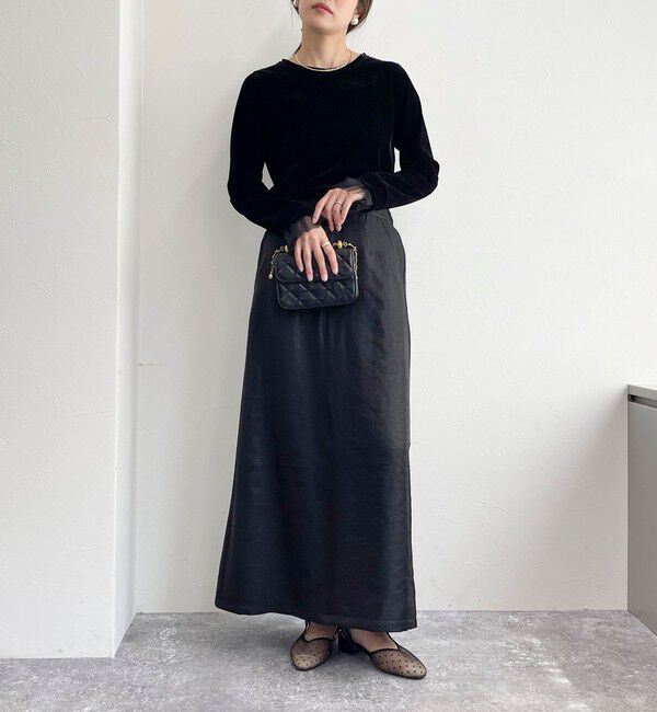 fredy emue「フロッキー袖チュールプルオーバー」|Tシャツ・カットソー|