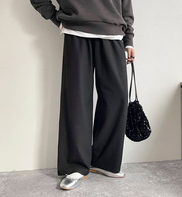 fredy emue「ソフトフランネルセミワイドパンツ」|その他|