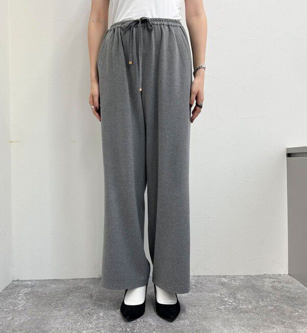 fredy emue「ソフトフランネルセミワイドパンツ」|その他|