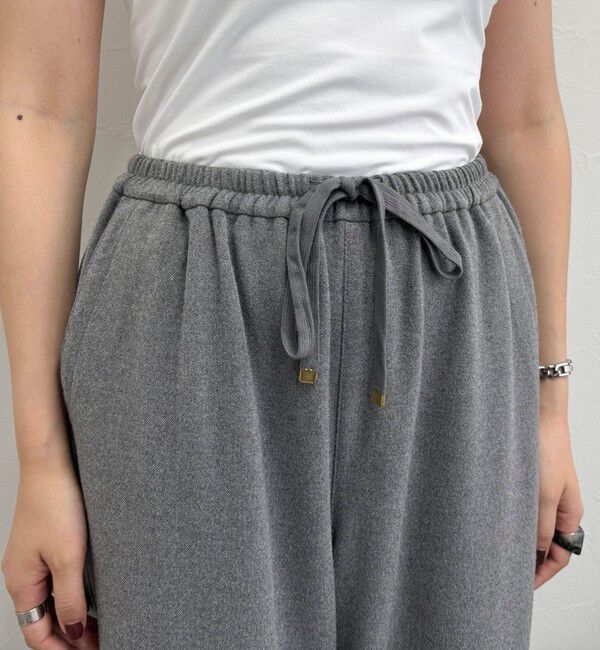 fredy emue「ソフトフランネルセミワイドパンツ」|その他|