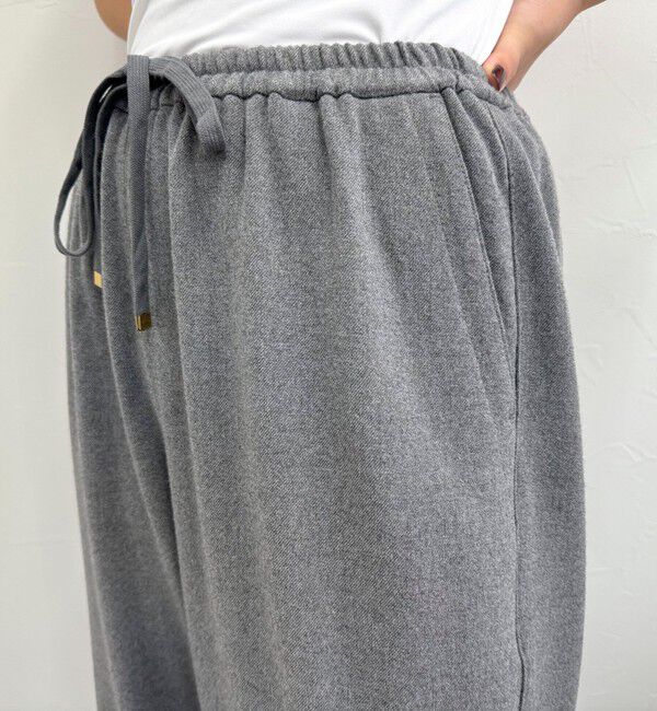 fredy emue「ソフトフランネルセミワイドパンツ」|その他|