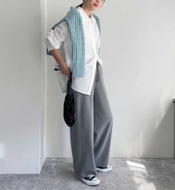 fredy emue「ソフトフランネルセミワイドパンツ」|その他|