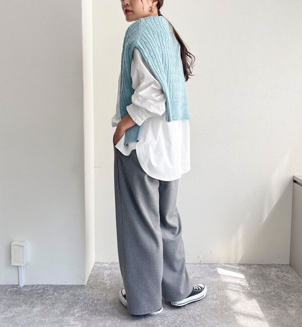 fredy emue「ソフトフランネルセミワイドパンツ」|その他|