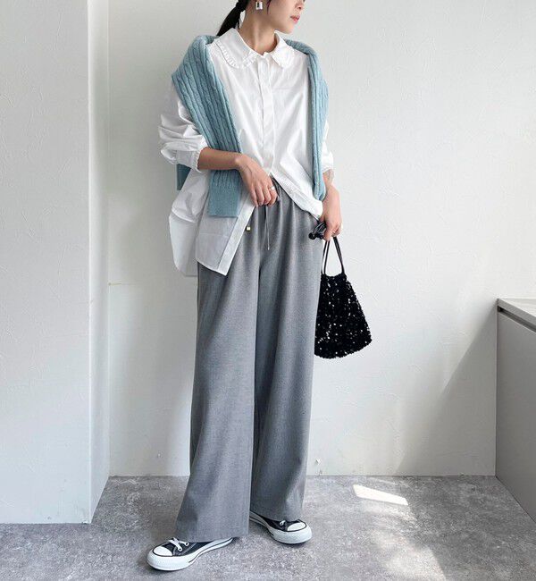 fredy emue「ソフトフランネルセミワイドパンツ」|その他|