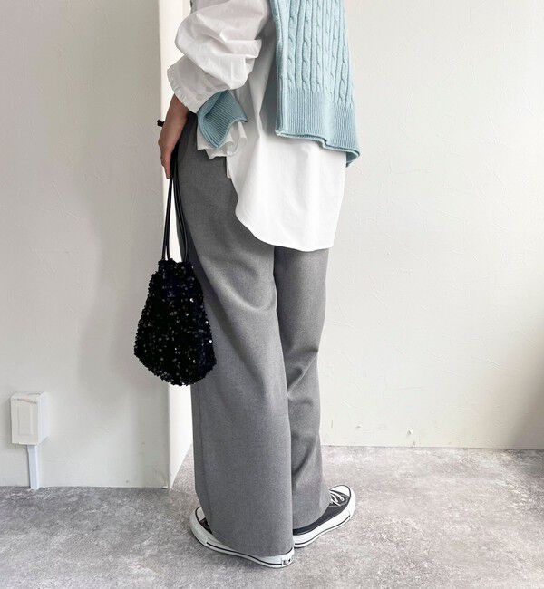 fredy emue「ソフトフランネルセミワイドパンツ」|その他|