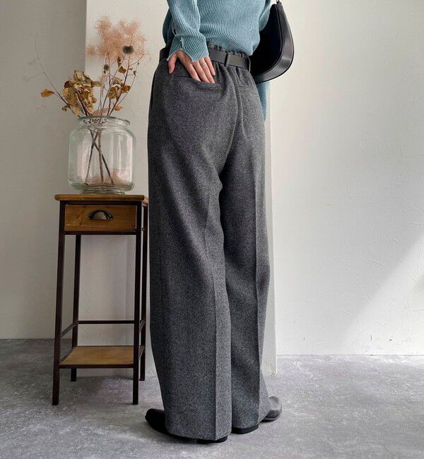 fredy emue「ツィードタックスラックス」|スラックス|