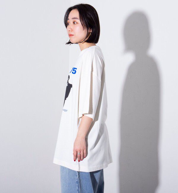 GLOSTER「【GOOD ROCK SPEED】ビッグシルエットバンドTシャツ ロックT レーヨン混」|Tシャツ・カットソー|