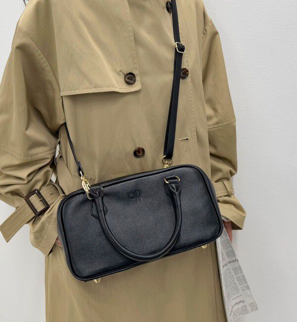 fredy emue「FR横長レザーボストンバッグ」|ショルダー・メッセンジャー|