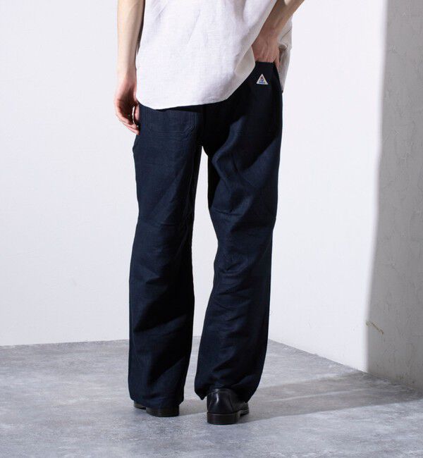 GLOSTER「【GEVACO/ゲバコ】コットンリネン イージーベイカーパンツ (無地/ストライプ)」|チノ|
