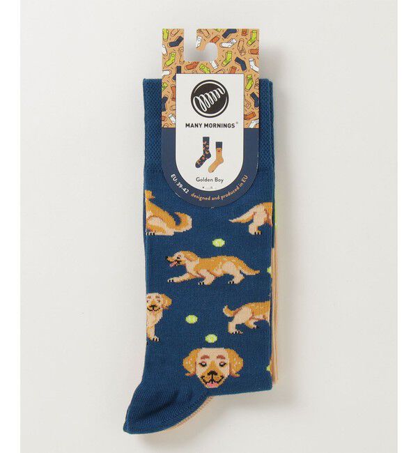 GLOSTER「【MANY MORNINGS/メニーモーニングス】-Animals- アニマルソックス」|ソックス|