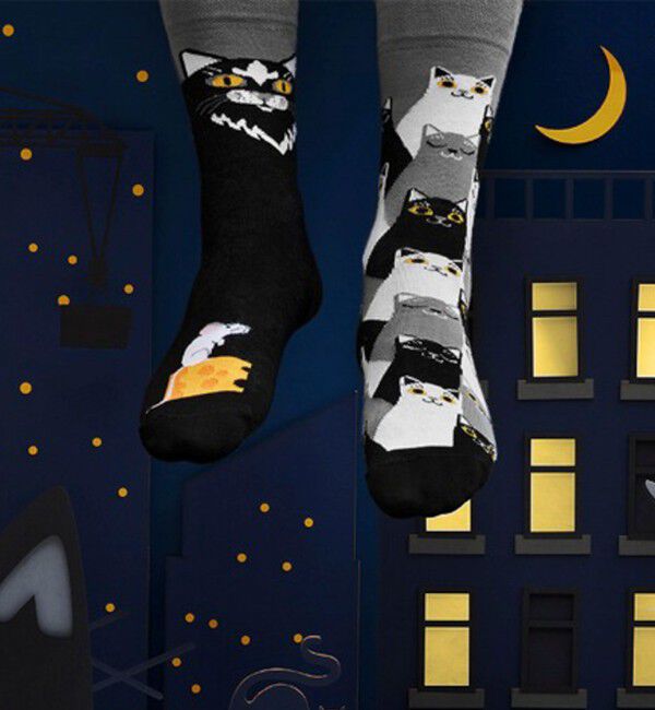 GLOSTER「【MANY MORNINGS/メニーモーニングス】-Animals- アニマルソックス」|ソックス|