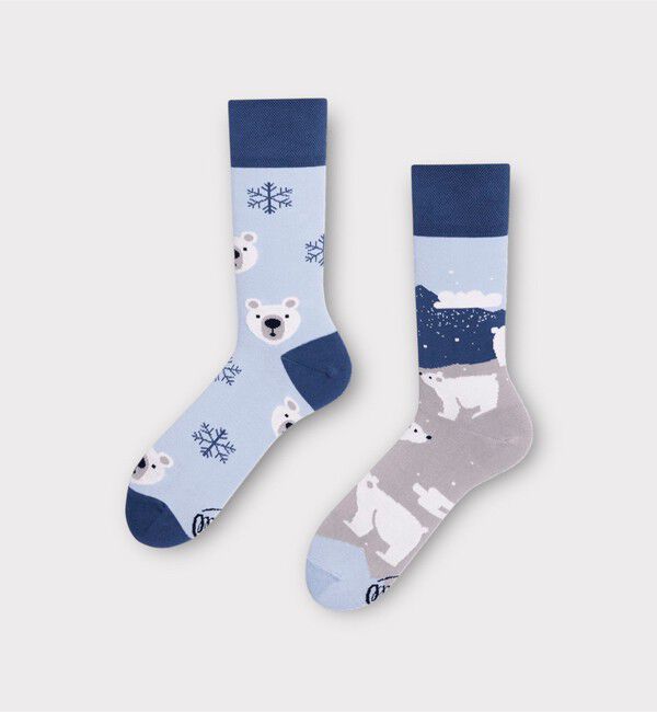 GLOSTER「【MANY MORNINGS/メニーモーニングス】-Animals- アニマルソックス」|ソックス|グレー系その他