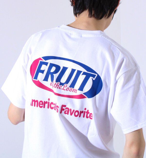 GLOSTER「【FRUIT OF THE LOOM/フルーツオブザルーム】プリントTシャツ 前後プリント」|Tシャツ・カットソー|