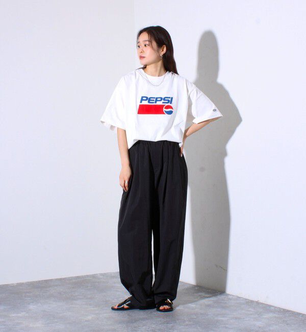 GLOSTER「【PEPSI&times;DISCUS ATHLETIC】コラボ プリント 半袖 クルーネックTシャツ」|Tシャツ・カットソー|