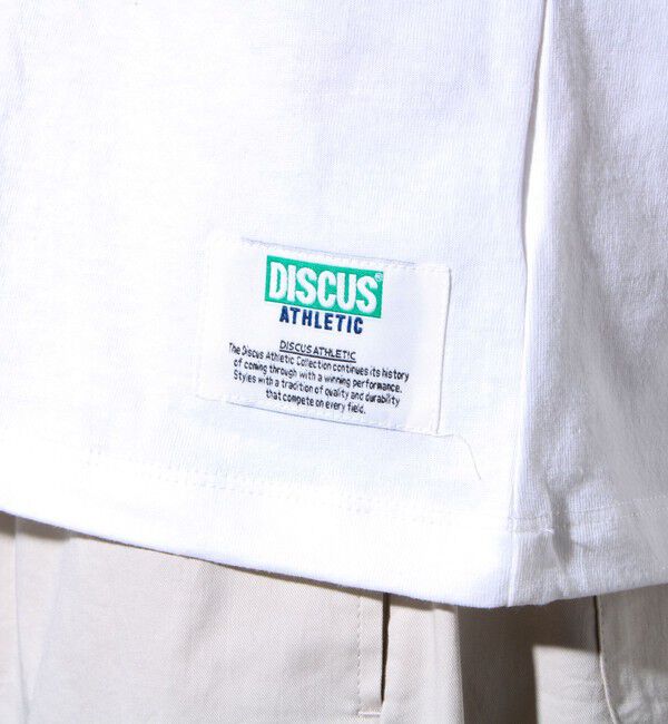 GLOSTER「【PEPSI&times;DISCUS ATHLETIC】コラボ プリント 半袖 クルーネックTシャツ」|Tシャツ・カットソー|