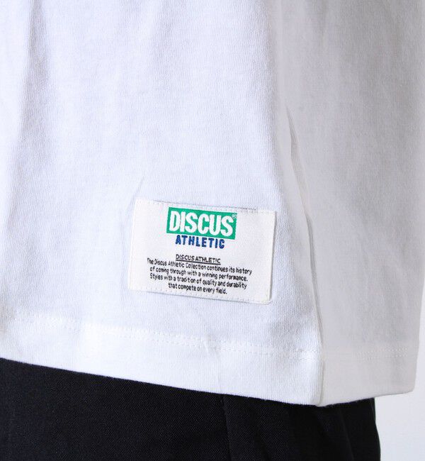 GLOSTER「【PEPSI&times;DISCUS ATHLETIC】コラボ プリント 半袖 クルーネックTシャツ」|Tシャツ・カットソー|