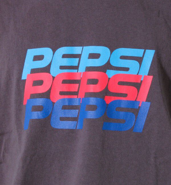 GLOSTER「【PEPSI&times;DISCUS ATHLETIC】コラボ プリント 半袖 クルーネックTシャツ」|Tシャツ・カットソー|