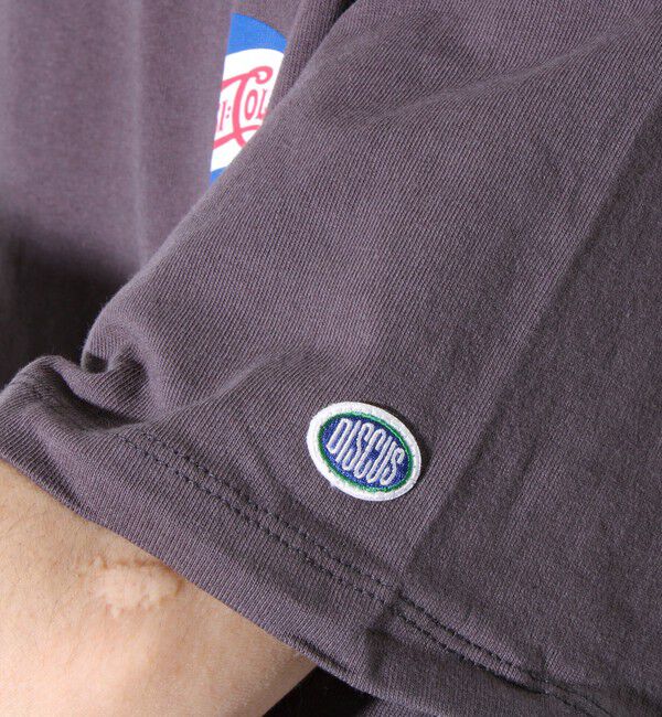 GLOSTER「【PEPSI&times;DISCUS ATHLETIC】コラボ プリント 半袖 クルーネックTシャツ」|Tシャツ・カットソー|