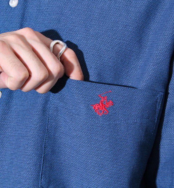 GLOSTER「【BEVERLY HILLS POLO CLUB】テックシアー速乾半袖シャツ」|シャツ・ブラウス|