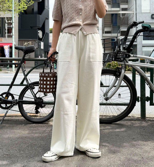 fredy emue「ライトオンスデニムベイカーイージーパンツ」|デニム|