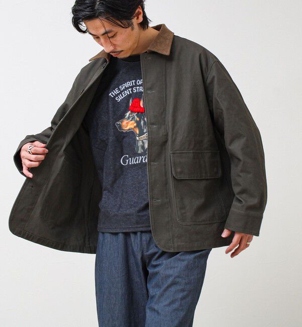 GLOSTER「【春の本命アウター】ハンティングブルゾン」|ブルゾン・スタジャン|