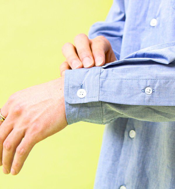 GLOSTER「【GEVACO/ゲバコ】シャンブレーシャツ」|シャツ・ブラウス|