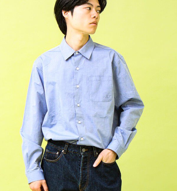 GLOSTER「【GEVACO/ゲバコ】シャンブレーシャツ」|シャツ・ブラウス|