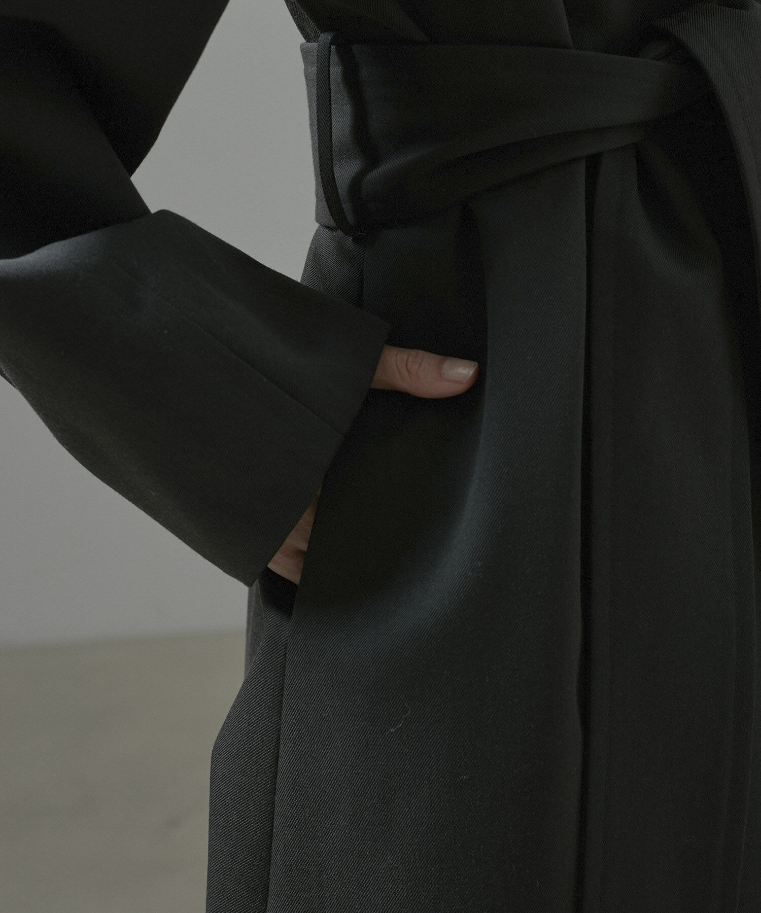 SALON adam et rope'「VISTO WOOL GABA スタンドカラーコート」|ステンカラーコート|