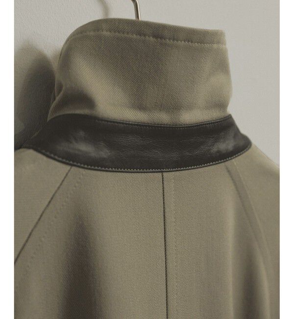 SALON adam et rope'「VISTO WOOL GABA スタンドカラーコート」|ステンカラーコート|