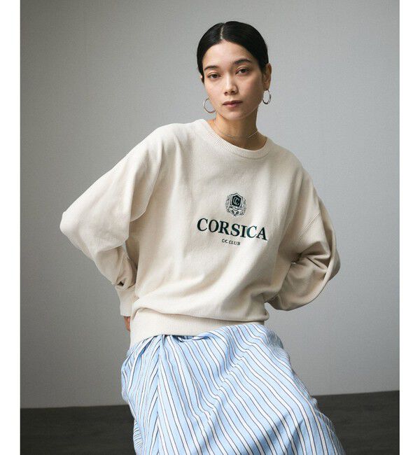 SALON adam et rope'「スウェットプルオーバー -CreamyCotton /クリーミーコットン-」|スウェット・ジャージ|