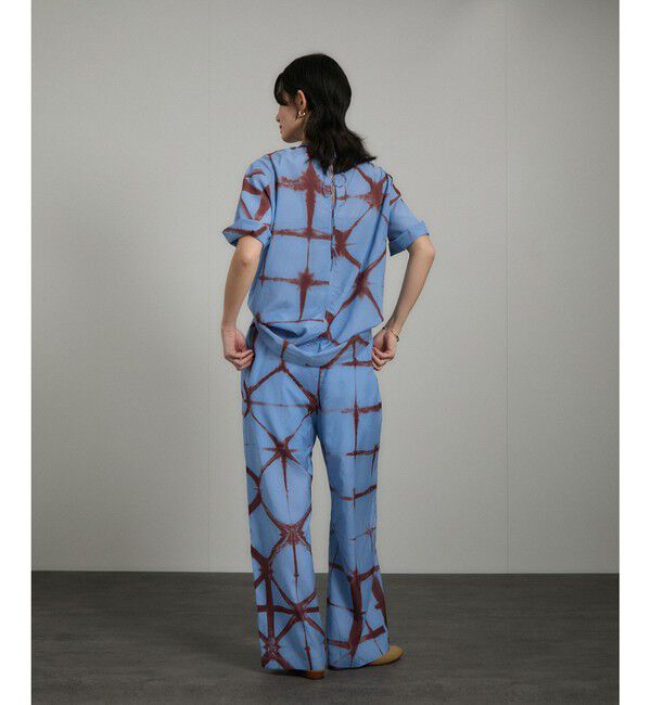 SALON adam et rope'「タイダイイージーパンツ」|チノ|