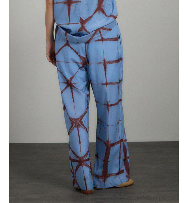 SALON adam et rope'「タイダイイージーパンツ」|チノ|