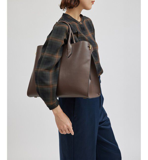 ROPE「【A4対応】【通勤】サイドメタルビッグトート【追加生産】」|トートバッグ|