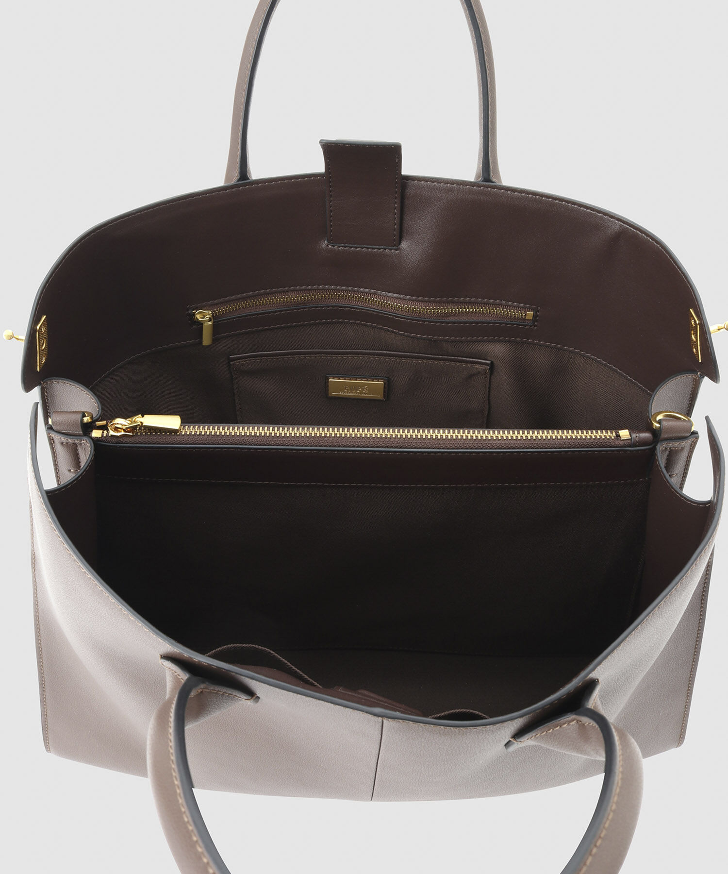 ROPE「【A4対応】【通勤】サイドメタルビッグトート【追加生産】」|トートバッグ|