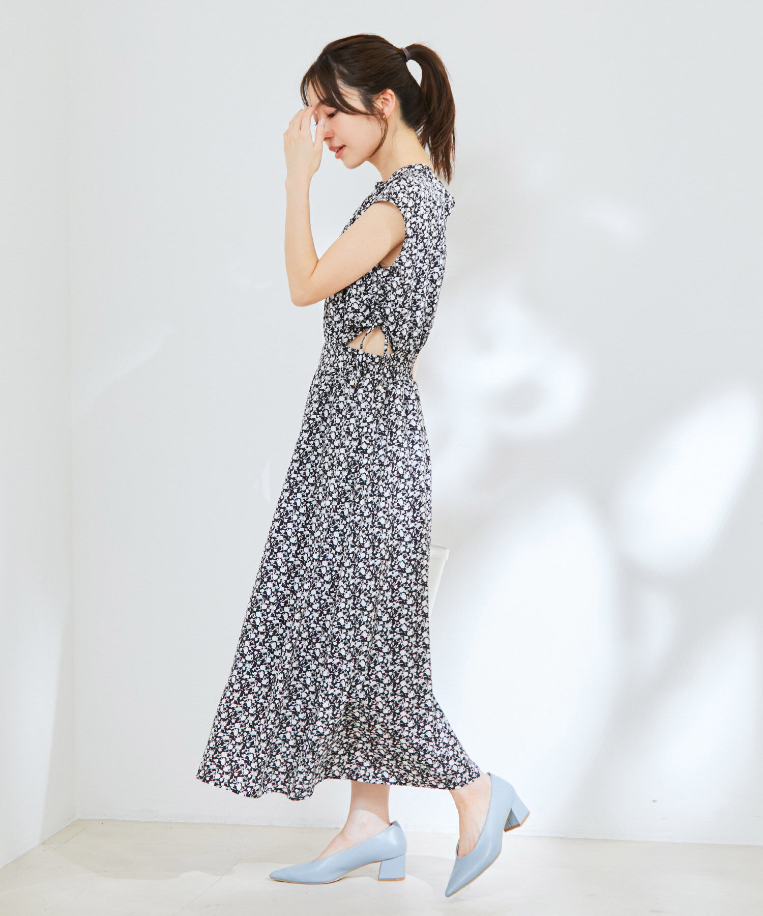 Juze「ポインテッドソフトパンプス」|パンプス|