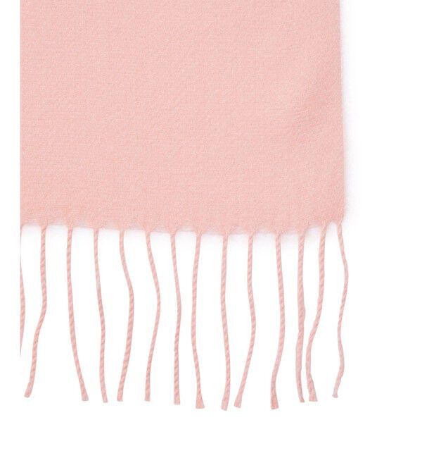 VIS「【リサイクルポリ】なめらかタッチ無地大判ストール」|ストール|