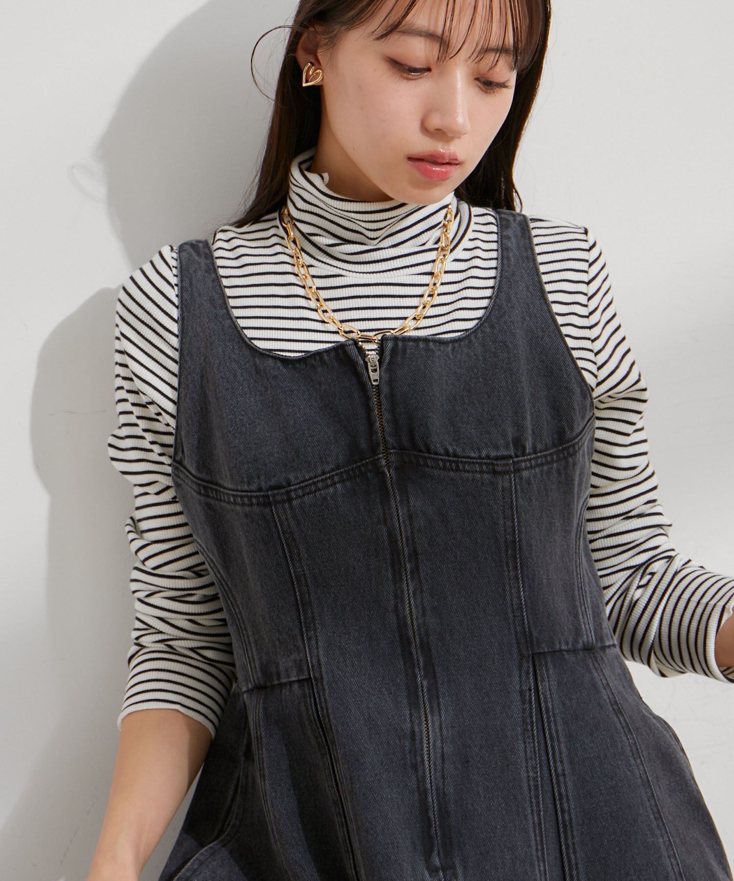 VIS「【2WAY】マンテルチェーンベルト/ネックレス」|ベルト|