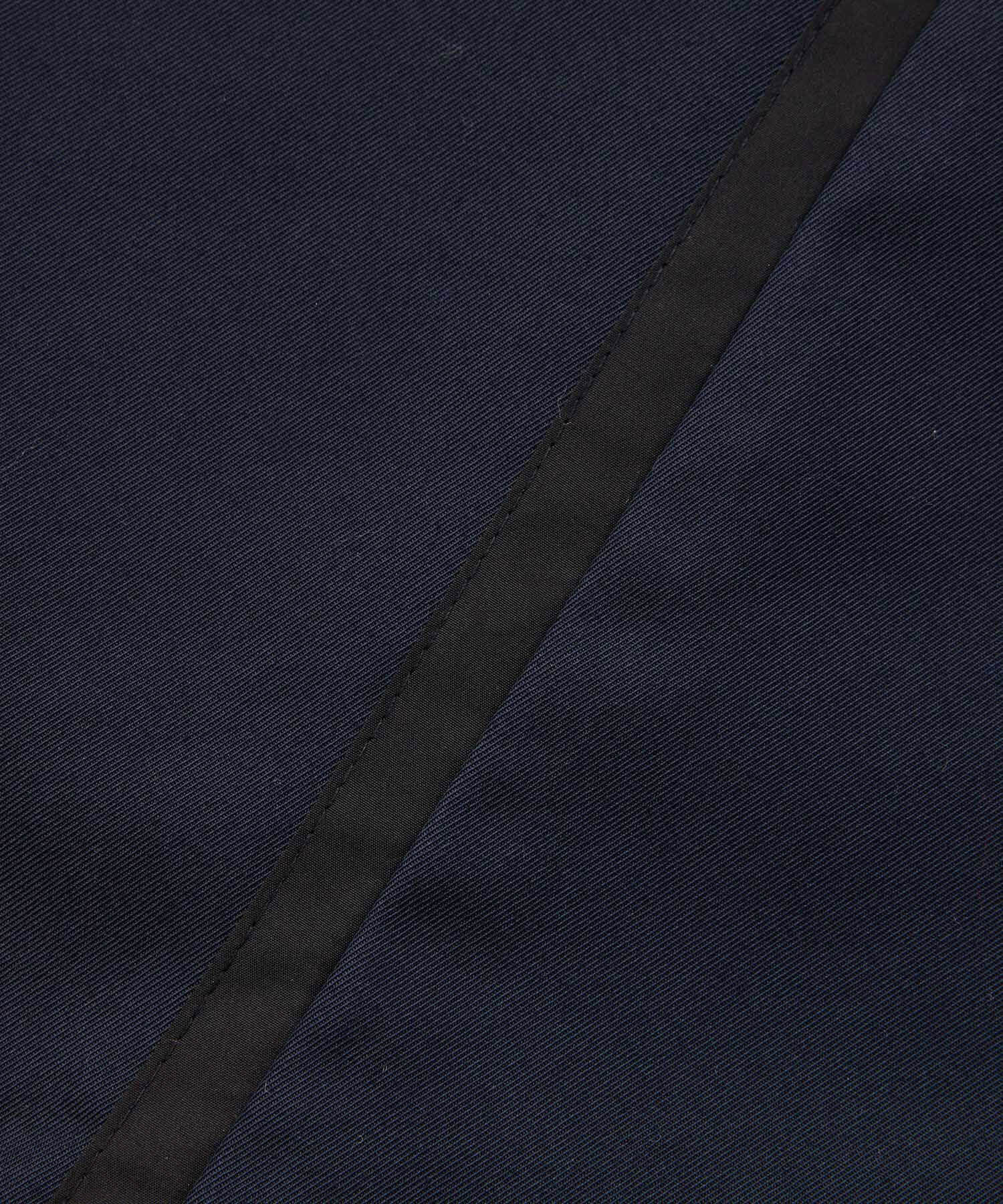 VIS「【洗える】サイドラインワイドパンツ」|スラックス|