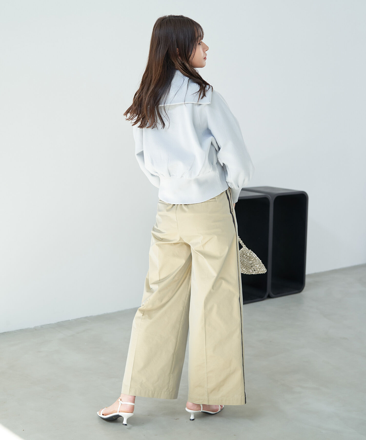 VIS「Wジップニットカーディガン」|カーディガン|