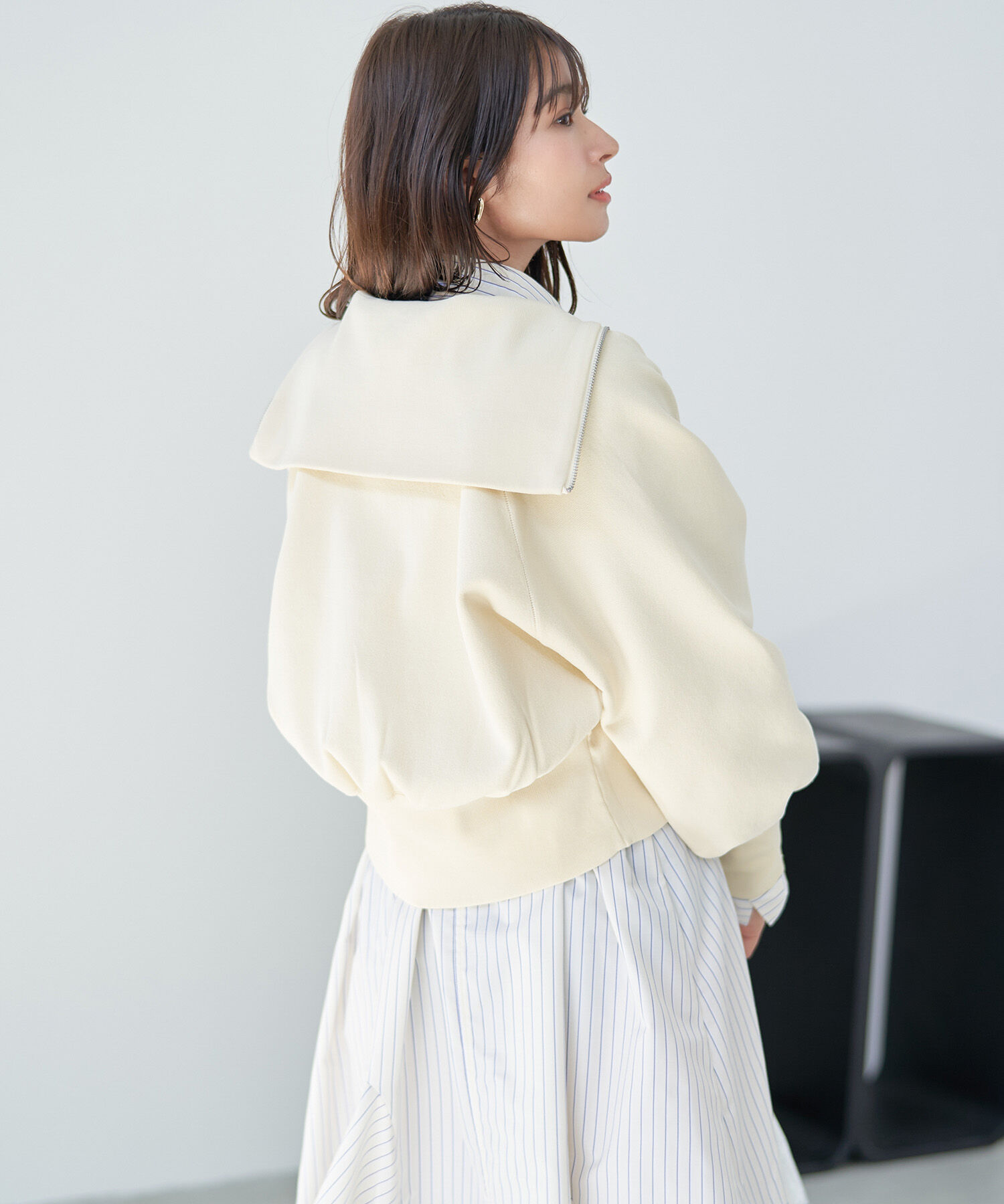 VIS「Wジップニットカーディガン」|カーディガン|