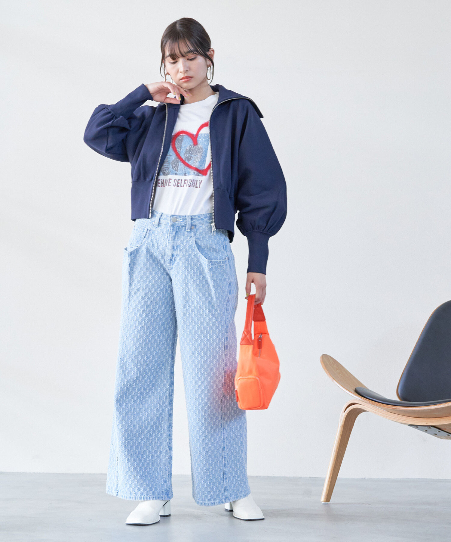 VIS「Wジップニットカーディガン」|カーディガン|