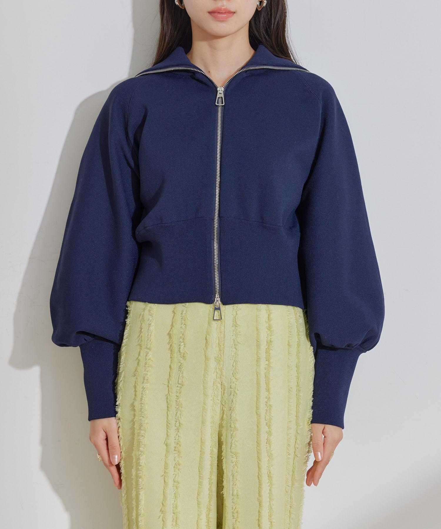 VIS「Wジップニットカーディガン」|カーディガン|