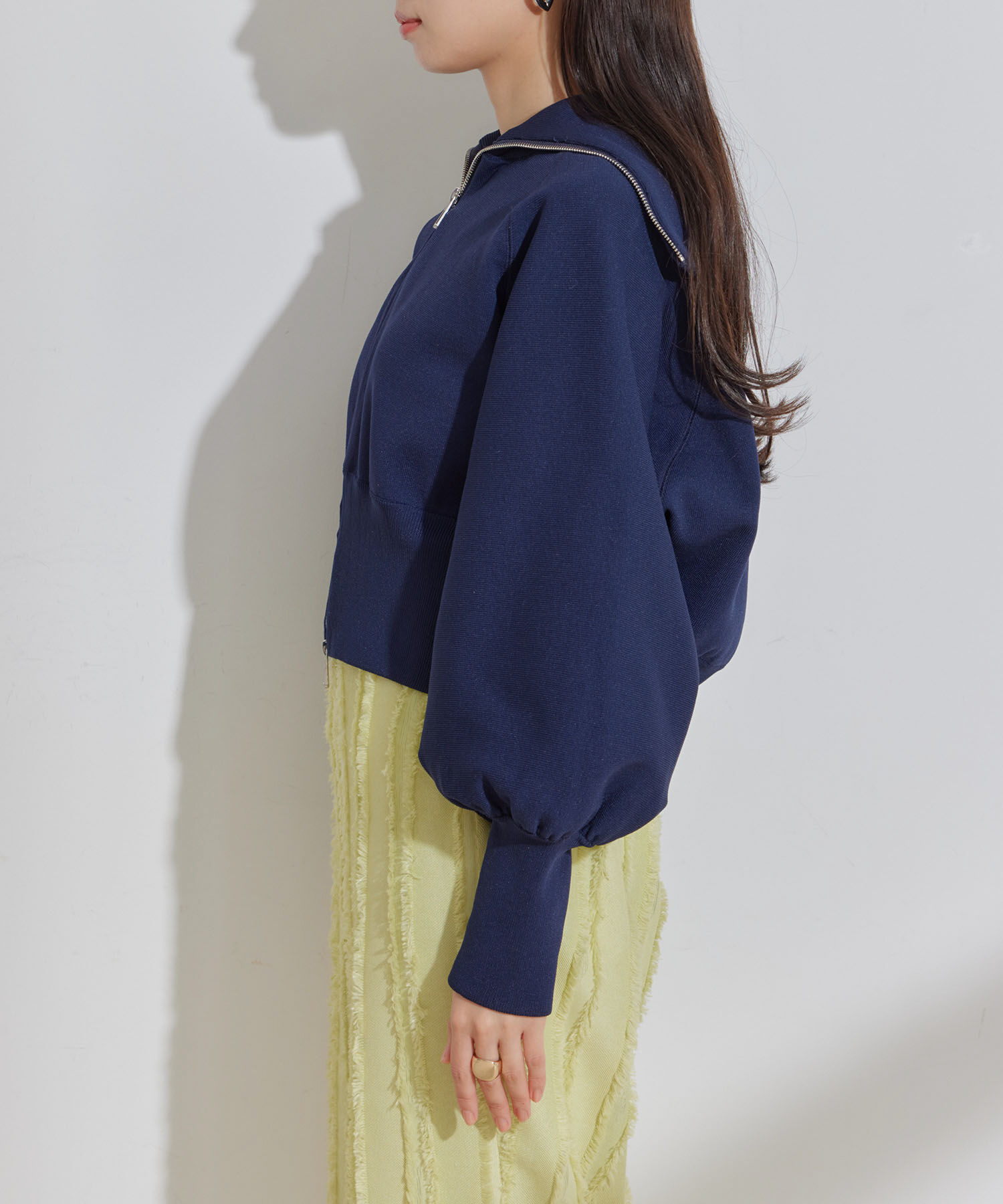 VIS「Wジップニットカーディガン」|カーディガン|