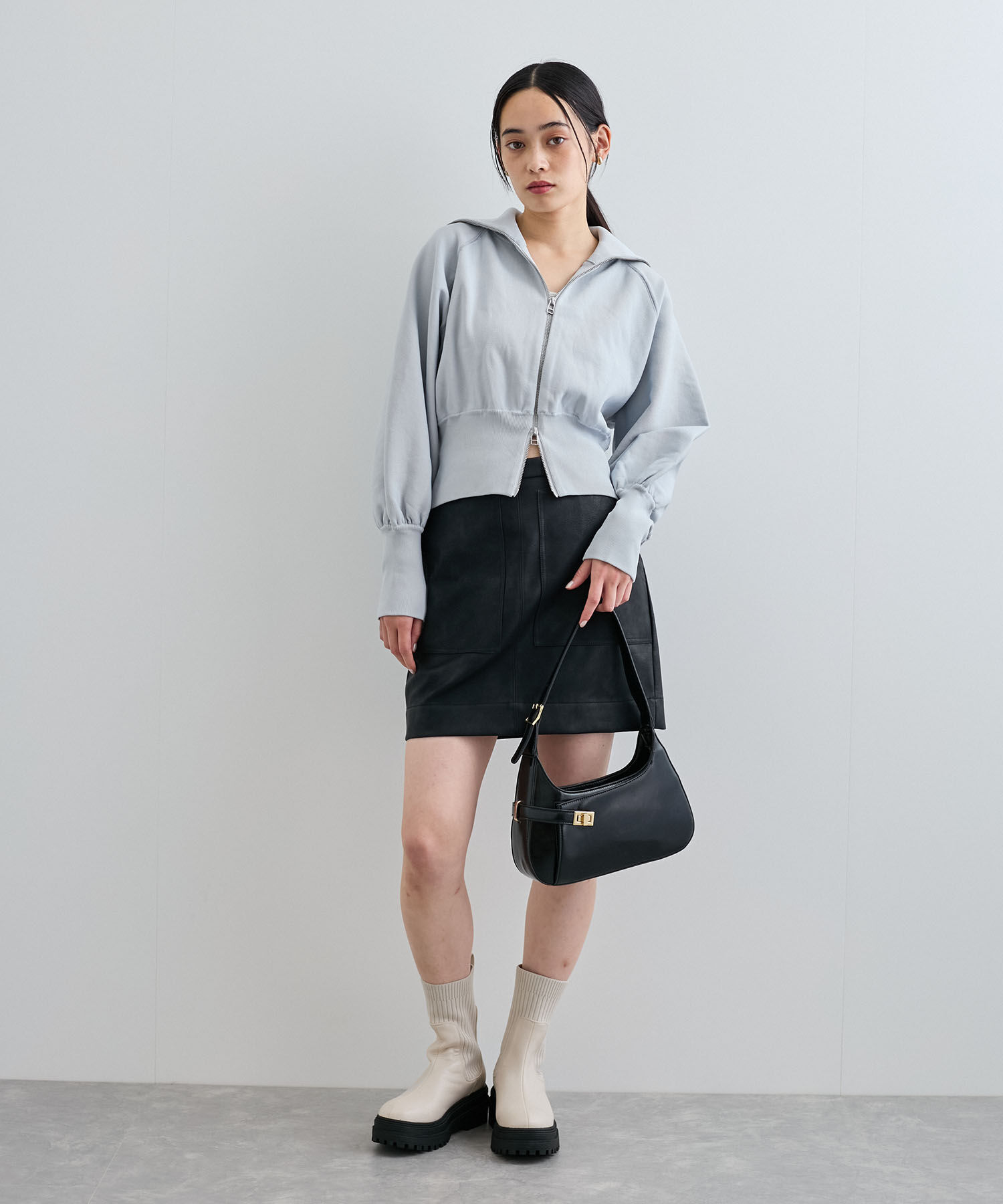 VIS「Wジップニットカーディガン」|カーディガン|