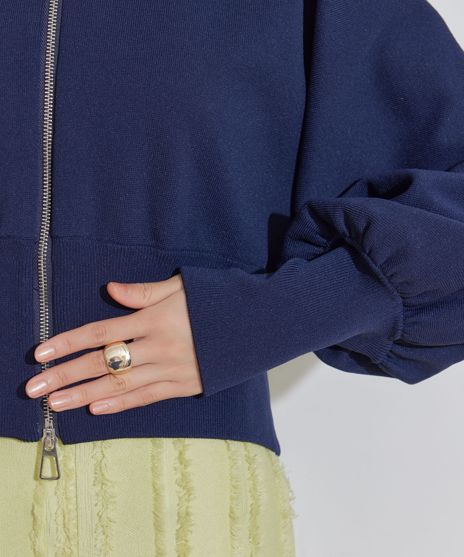 VIS「Wジップニットカーディガン」|カーディガン|