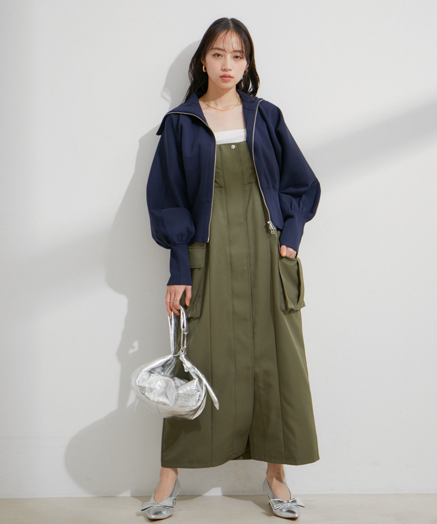 VIS「Wジップニットカーディガン」|カーディガン|