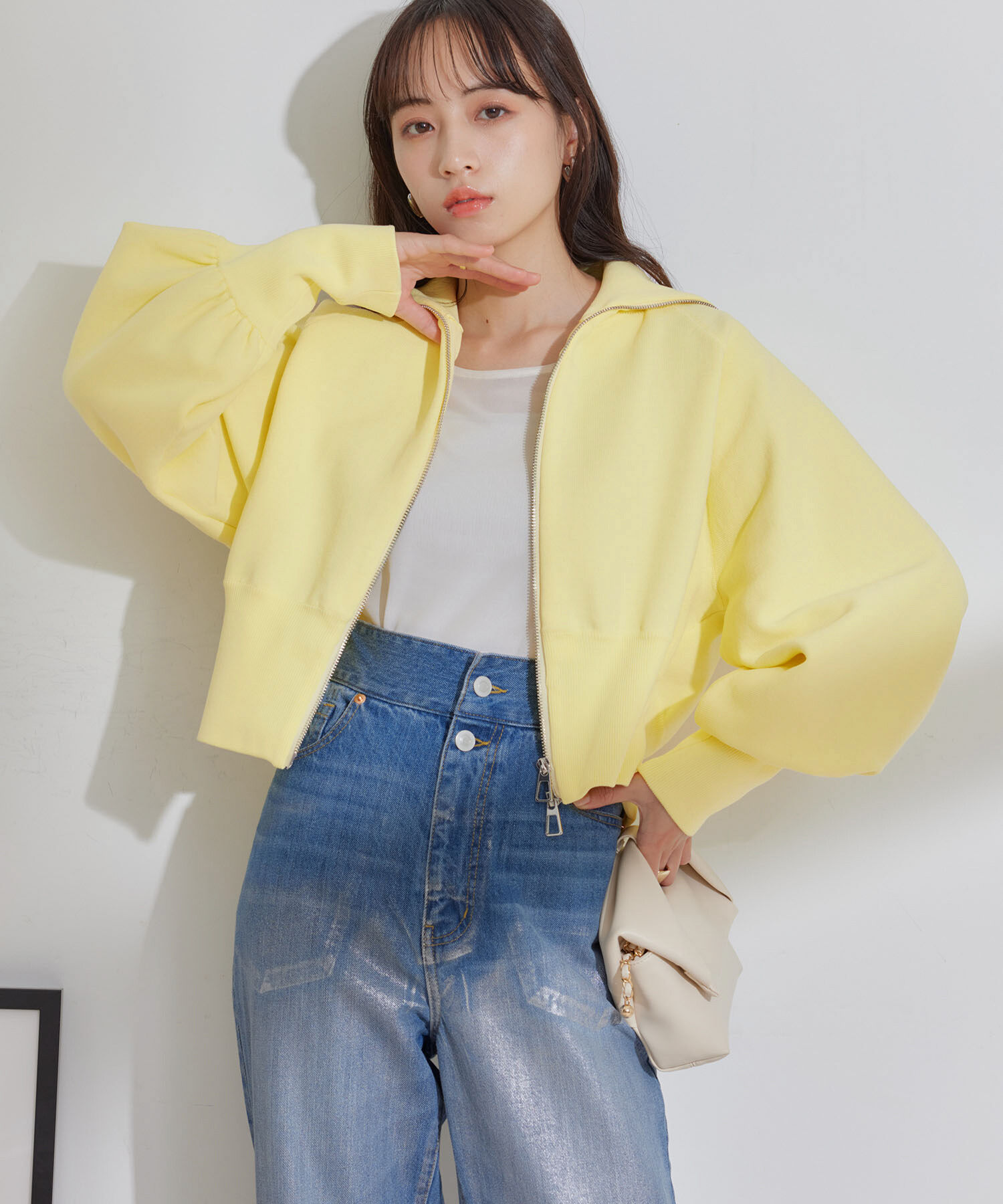 VIS「Wジップニットカーディガン」|カーディガン|