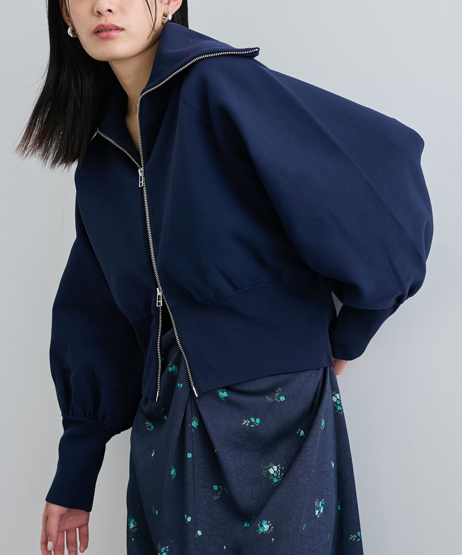 VIS「Wジップニットカーディガン」|カーディガン|