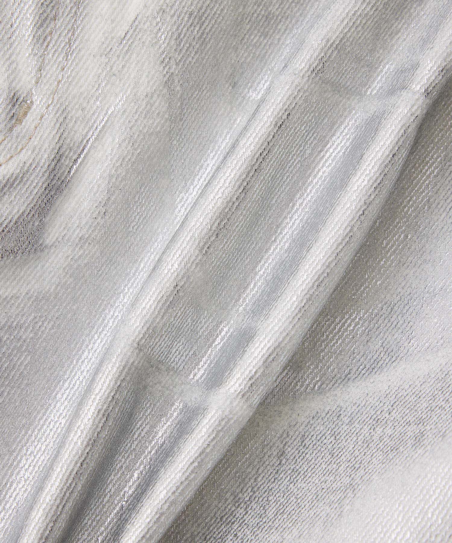 VIS「折り返しフレア箔デニム」|デニム|